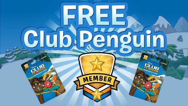 free clubpenguin membership codes