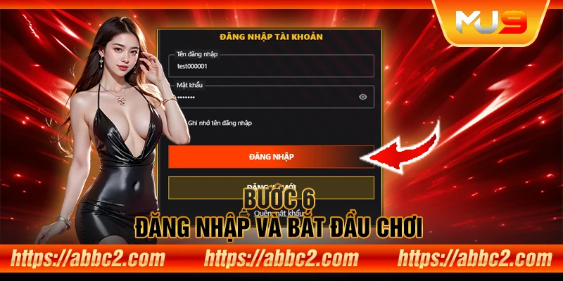 Hướng dẫn đăng ký MU9 và kích hoạt tài khoản chỉ trong vài bước Bước 6: Đăng nhập và bắt đầu chơi