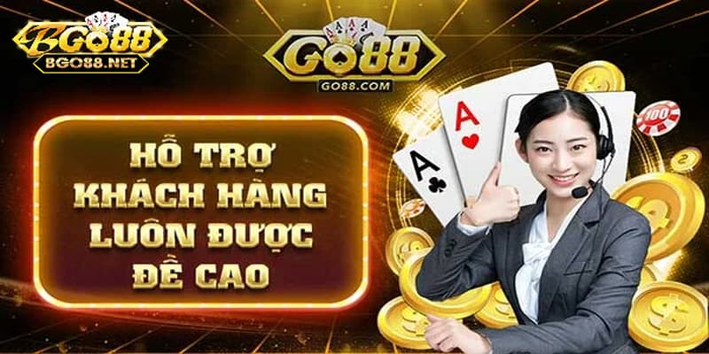 Go 88 Cổng game có đội ngũ online hỗ trợ khách hàng chuyên nghiệp