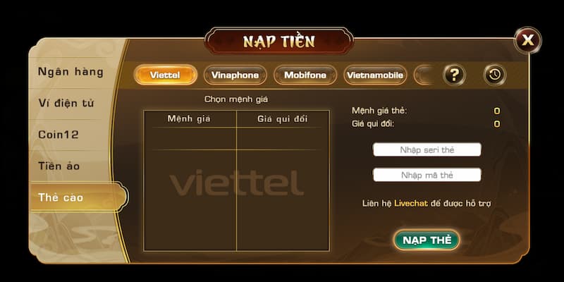 Các phương thức nạp tiền chơi cá cược trực tuyến tại IWIN Những lưu ý khi nạp tiền cá cược tại IWIN